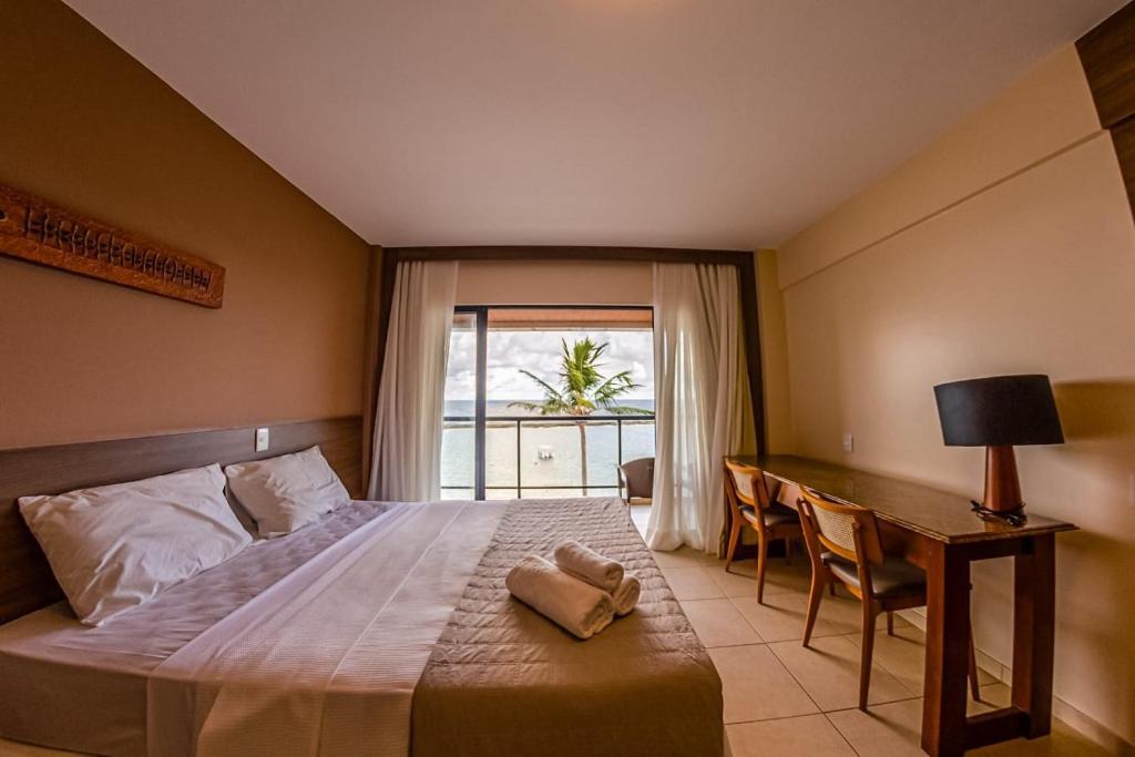 Village Barra Hotel Barra de São Miguel Esterno foto