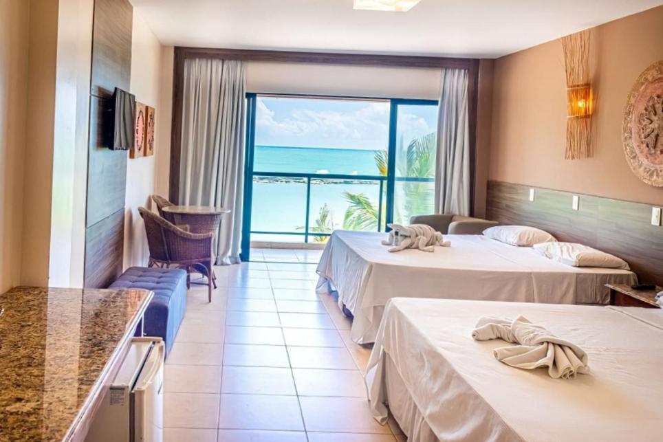 Village Barra Hotel Barra de São Miguel Esterno foto
